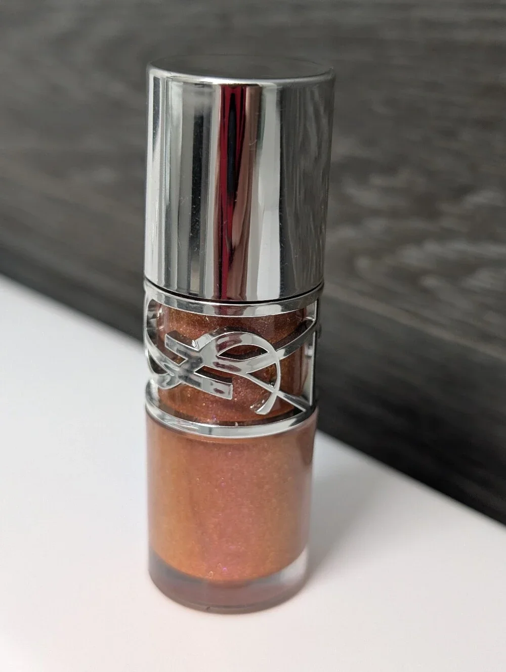 New! YSL Loveshine Plumping Volumizing Lip Oil Gloss, 12 Honey Moon - Picture 4 of 7